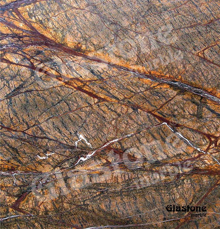 glastone marble marmol solerialaminado vidrio marmol natural color rainforest brown
