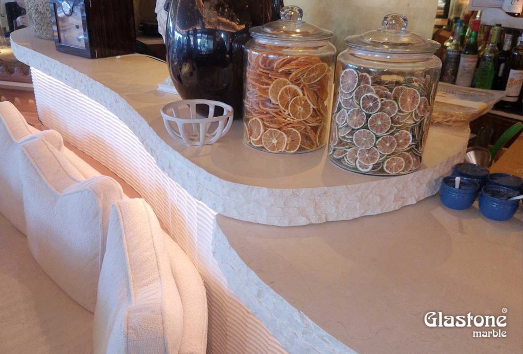 Proyectos glastone marble vidrio marmol natural restaurante anna cannes