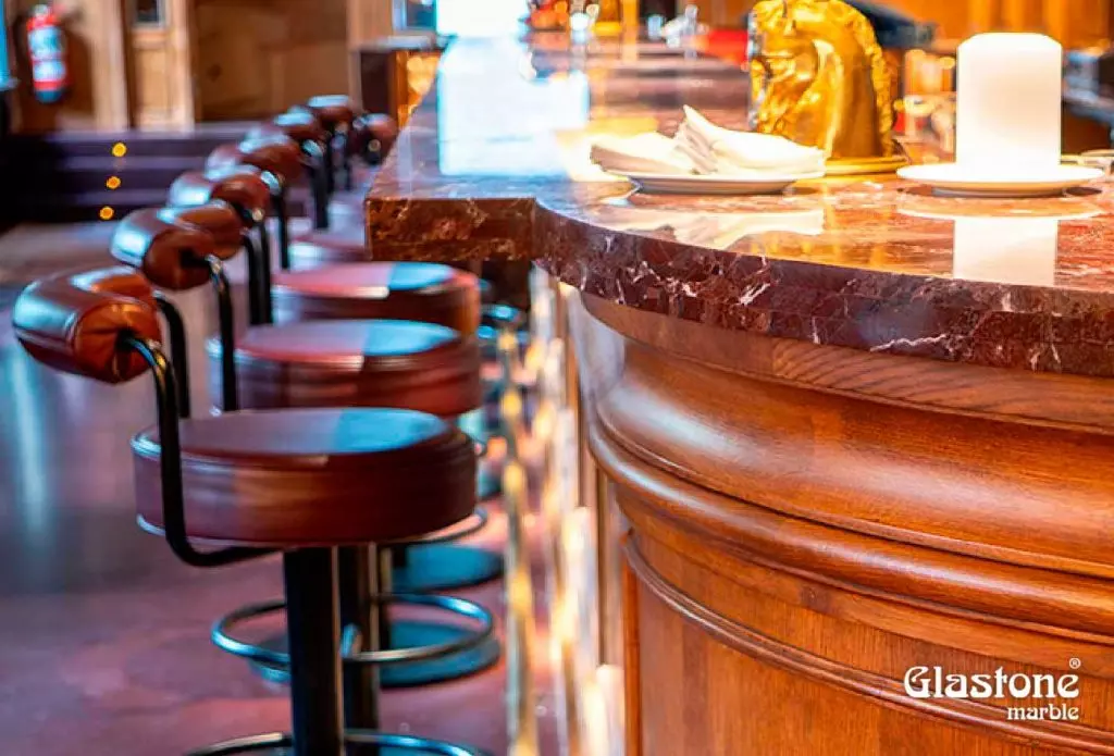 Proyectos glastone marble vidrio marmol natural restaurante gabos